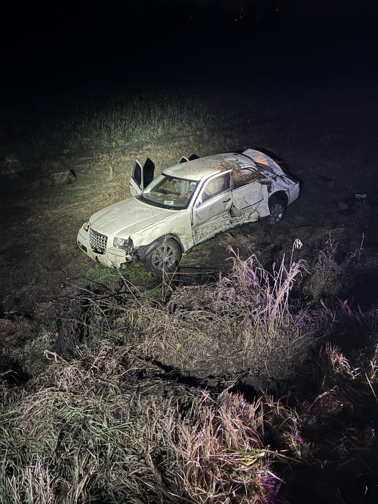 Albion Man Receives Minor Injuries In Crash